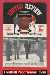 Manchester United v Tottenham 1963 – Man United 63