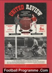 Manchester United v Arsenal 1963 – Man United 63