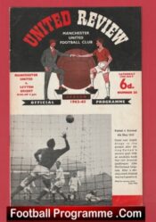 Manchester United v Leyton Orient 1963 – Man Utd