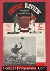 Manchester United v Leyton Orient 1963 – Man Utd