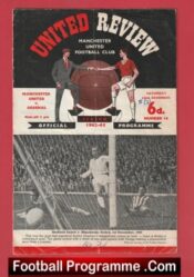 Manchester United v Arsenal 1962 – Man United