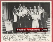 Bournemouth Police v Des O’Connor X1 1970s Picture Autographed