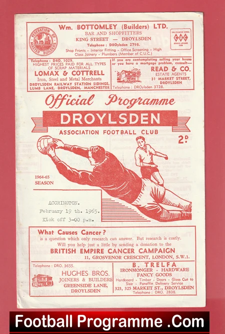 Droylsden v Accrington Stanley 1965 - Image 2
