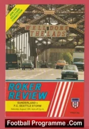 Sunderland v Seattle Sounders 1988 Washington USA Team
