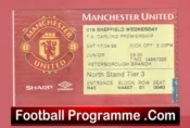 Manchester United v Sheffield Wednesday 1999 – Treble Season Ticket