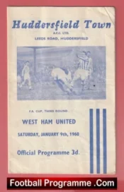 Huddersfield Town v West Ham 1960 – Denis Law