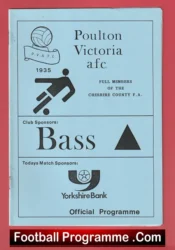 Poulton Victoria v Nelson 1986 – Challenge Vase