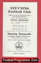 Steyning v Southwick 1978