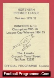 Runcorn v South Liverpool 1976