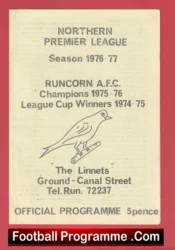 Runcorn v South Liverpool 1976