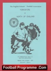 Yorkshire v North Of England 1991 – Schoolboys Huddersfield