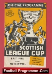 Motherwell v East Fife 1954 – Scottish Cup Semi Final
