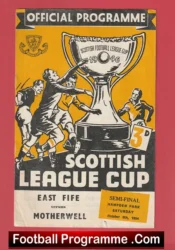 Motherwell v East Fife 1954 – Scottish Cup Semi Final