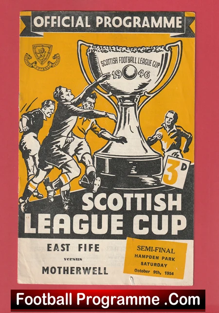 Motherwell v East Fife 1954 - Scottish Cup Semi Final - Image 2