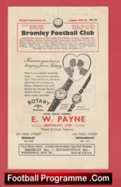 Bromley v Corinthian Casuals 1958