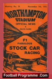 Northampton Stock Car Programme 1976