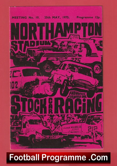 Northampton Stock Car Programme 1975 - Image 2