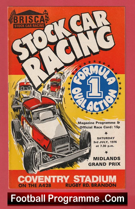 Coventry Stock Car Programme 1976 - Image 2