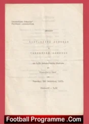Lancashire v Yorkshire 1975 – Schoolboys Bloomfield Road Blackpool