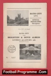 Bath City v Brighton 1960