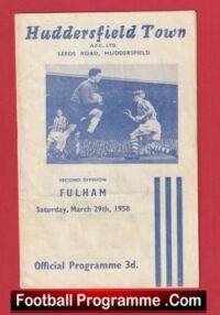 Huddersfield Town v Fulham 1958 – Denis Law