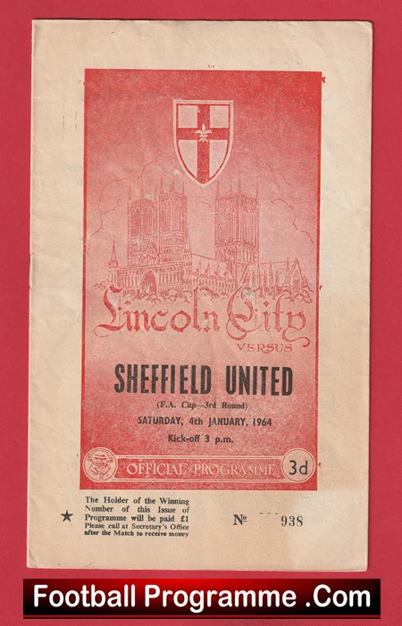 Lincoln City v Sheffield United 1964 - Image 2