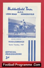 Huddersfield Town v Middlesbrough 1957 – Denis Law
