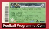 Chelsea v Manchester United 2009 – Football Ticket