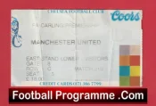Chelsea v Manchester United 1990s  – Football Ticket