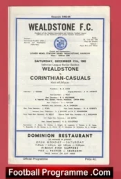 Wealdstone v Corinthian Casuals 1965