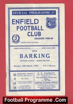 Enfield v Barking 1969