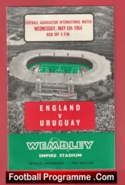 England v Uruguay 1964