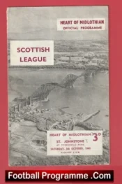Heart Of Midlothian v St Johnstone 1963 – Scotland