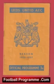 Leeds United v Newcastle United 1957