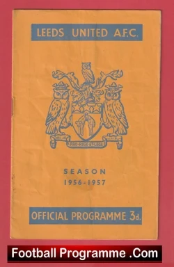 Leeds United v Newcastle United 1957