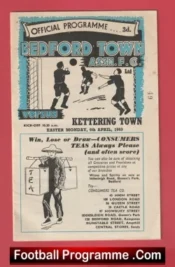 Bedford Town v Kettering Town 1953 – 1950s