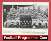 Plymouth Football Club Multi Autographed Signed Picture 1958 1959