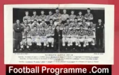 Plymouth Football Club Multi Autographed Signed Picture 1957 1958