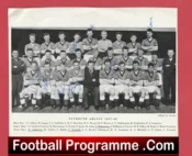 Plymouth Football Club Multi Autographed Signed Picture 1957 1958