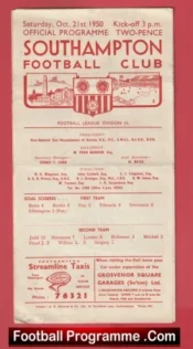 Southampton v Notts County 1950