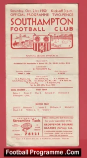 Southampton v Notts County 1950
