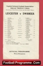 Leicester v Swansea 1965 – Schoolboys Cup Final