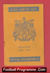 Leeds United v Manchester United 1957 – Man United 57