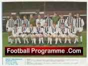 West Bromwich Albion Football Club Multi Autographed Signed Picture 1968