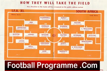 Ireland v South Africa 1958 - Windsor Park Belfast - Image 3