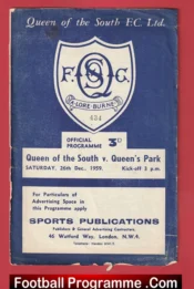 Queen Of The South v Queens Park 1959