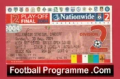 Brighton Hove Albion Bristol City 2004 – D2 Play Off Final Ticket