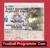 Crystal Palace v Leicester City 1996 – D1 Play Off Final Ticket