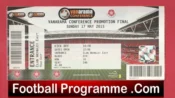 Bristol Rovers v Grimsby Town 2015 National League Promotion Final Ticket