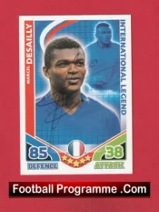 France Marcel Desailly Autographed Signed Football Card